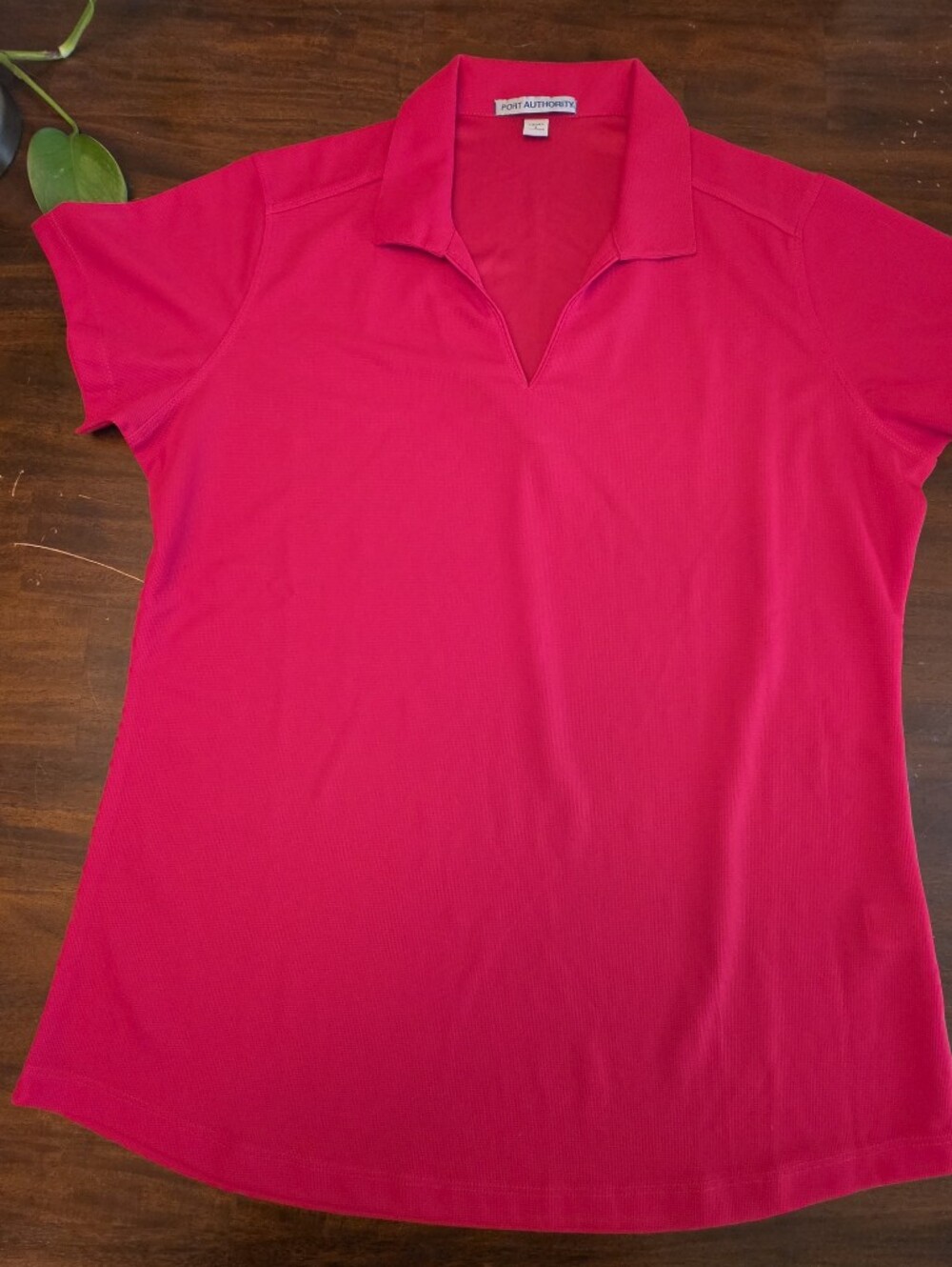 Port Authority Women’s Dry Zone Grid Polo Shirt Magenta Pink Size Large